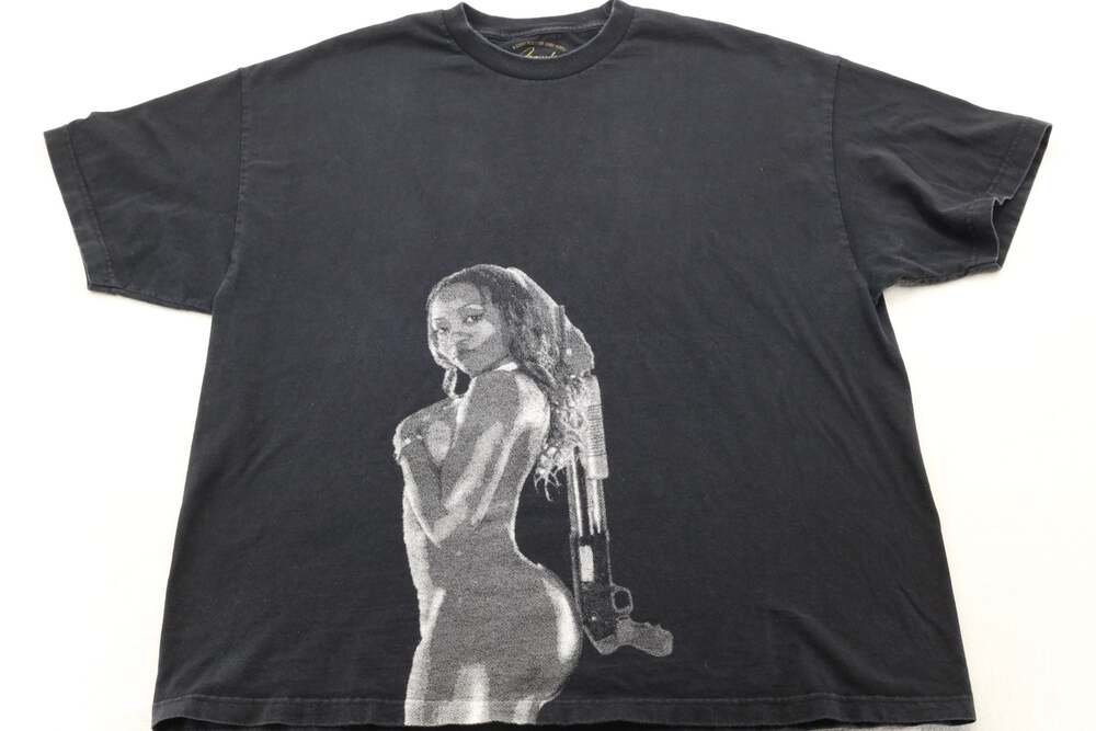 Acapulco Gold Sex Hood Skate Videotape Remix Graphic T-Shirt